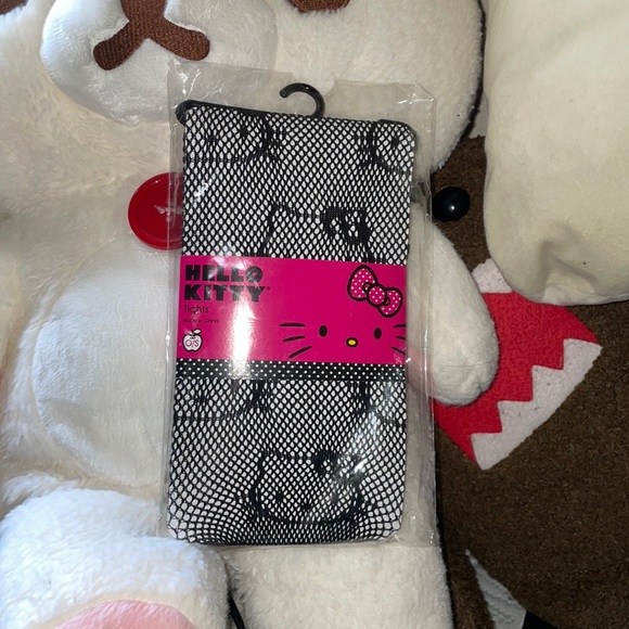 Hello Kitty O/S Fishnet Tights 🖤💖🥰 - Picture 2 of 9